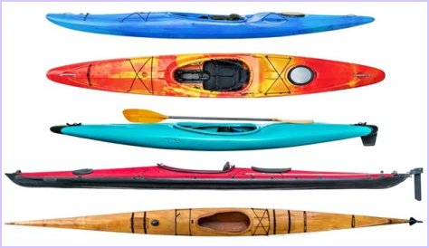 What are kayaks made of?