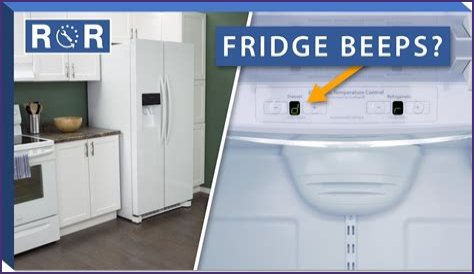 Why is my Daewoo Fridge Freezer beeping?